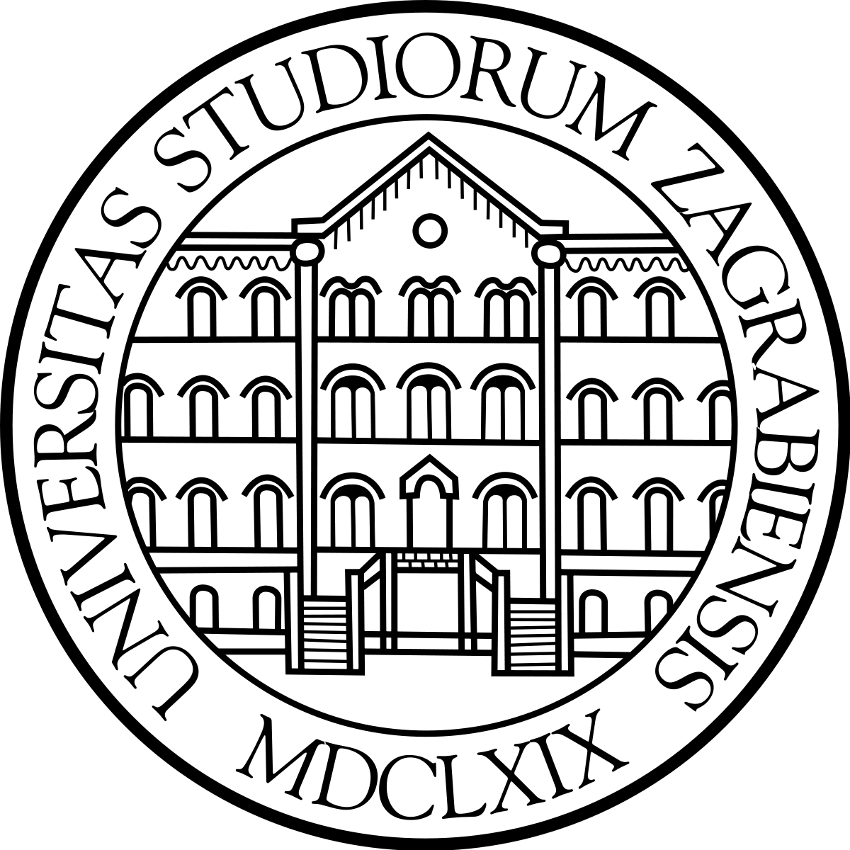 Logo Sveučilišta u Zagrebu